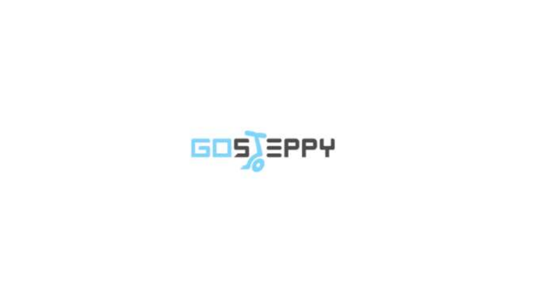 UX product design concept for GOSteppy e-mobility scooter app including branding and visual identity